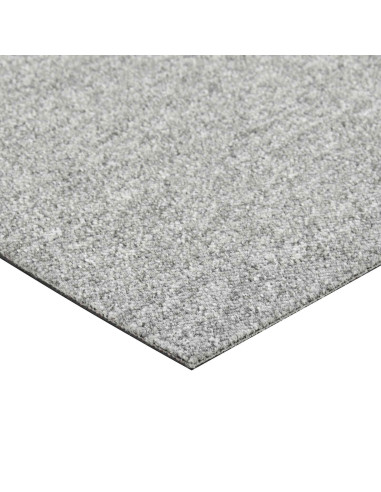 Tappeto 20 pcs Grigio chiaro 50 x 50 cm 100% Polipropilene