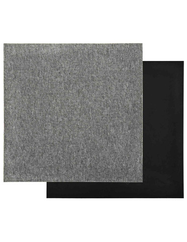Tappeto 20 pcs Grigio 50 x 50 cm 100% Polipropilene