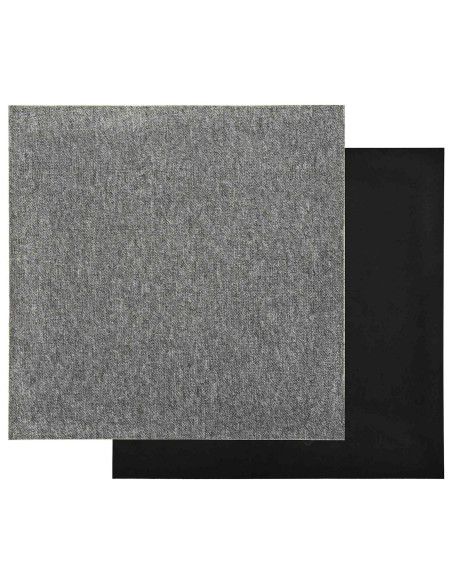 Tappeto 20 pcs Grigio 50 x 50 cm 100% Polipropilene