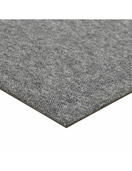 Tappeto 20 pcs Grigio 50 x 50 cm 100% Polipropilene