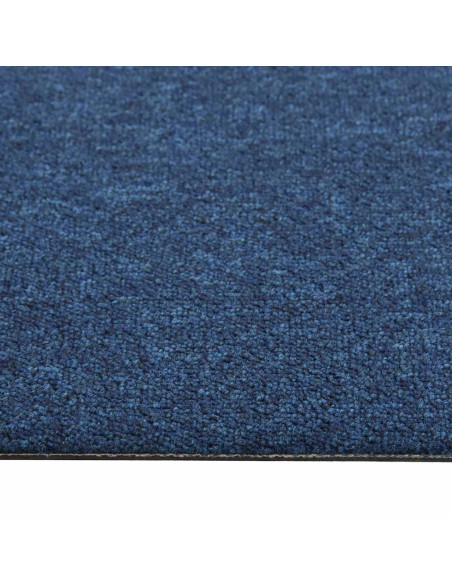 Tappeto 20 pcs Blu Scuro 50 x 50 cm 100% Polipropilene