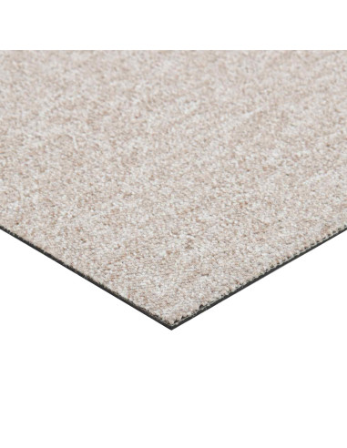 Tappeto 20 pcs Beige chiaro 50 x 50 cm 100% Polipropilene
