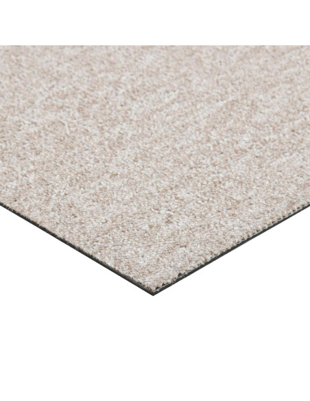 Tappeto 20 pcs Beige chiaro 50 x 50 cm 100% Polipropilene