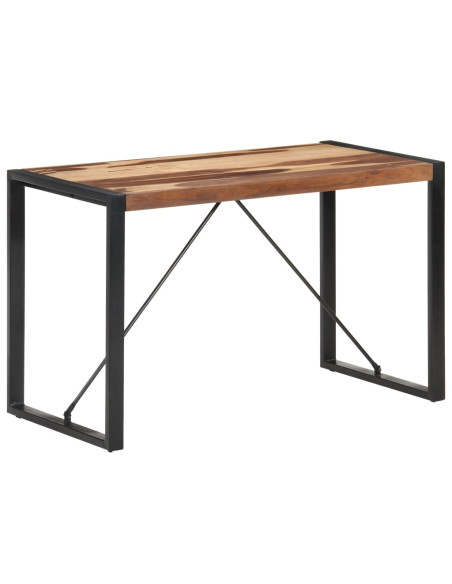 Tavolo da Pranzo 120x60x75 cm Legno Massello Finitura Sheesham