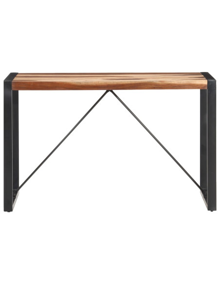 Tavolo da Pranzo 120x60x75 cm Legno Massello Finitura Sheesham