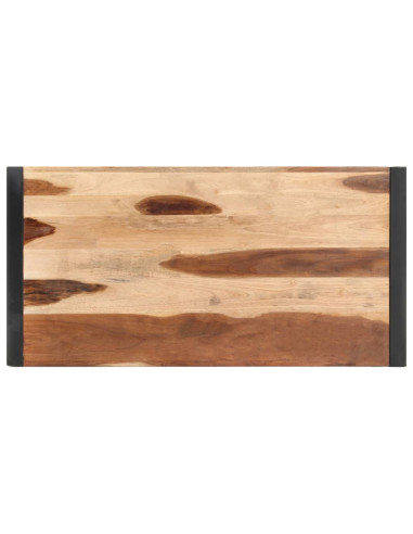 Tavolo da Pranzo 120x60x75 cm Legno Massello Finitura Sheesham