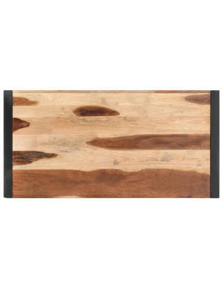 Tavolo da Pranzo 120x60x75 cm Legno Massello Finitura Sheesham