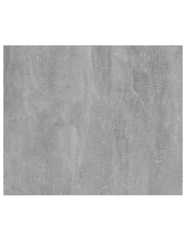 Ripiani per Libreria 8pz Grigio Cemento 60x50x1,5cm Multistrato