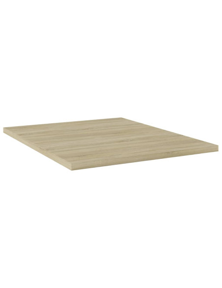 Ripiani per Libreria 8pz Rovere Sonoma 40x50x1,5cm Multistrato