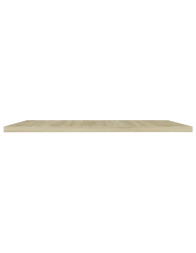 Ripiani per Libreria 8pz Rovere Sonoma 40x50x1,5cm Multistrato