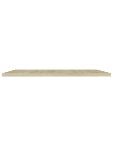 Ripiani per Libreria 8pz Rovere Sonoma 40x50x1,5cm Multistrato