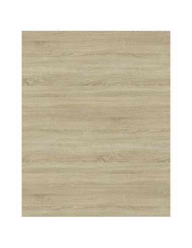 Ripiani per Libreria 8pz Rovere Sonoma 40x50x1,5cm Multistrato