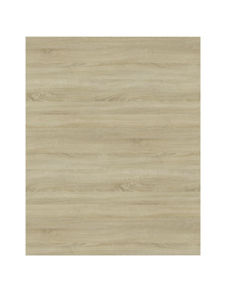 Ripiani per Libreria 8pz Rovere Sonoma 40x50x1,5cm Multistrato