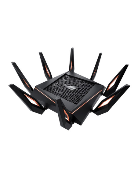 ASUS Rapture GT-AX11000 router wireless Gigabit Ethernet Banda tripla (2.4 GHz/5 GHz/5 GHz) Nero
