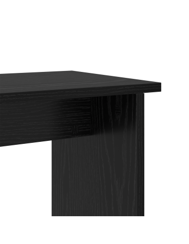 Set mobile TV Rovere Nero 180 x 30 x 43 cm Legno multistrato