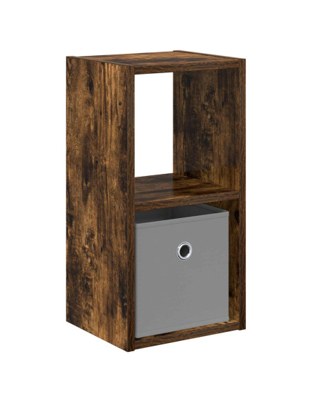 Comodino Rovere fumé 25,5 x 22 x 49,5 cm Legno multistrato