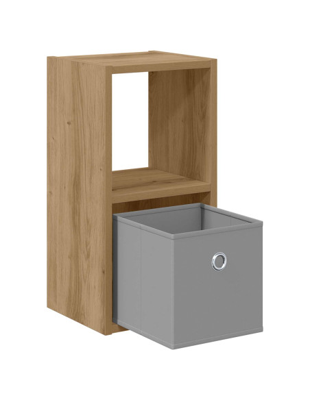 Comodino con cassetto Rovere artigianale 25,5 x 22 x 49,5 cm