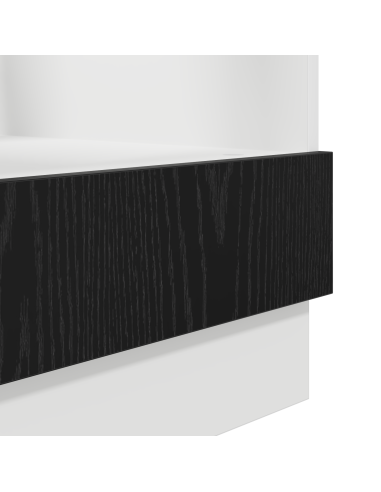 Armadio pensile Rovere Nero 60 x 46 x 81,5 cm Legno multistrato