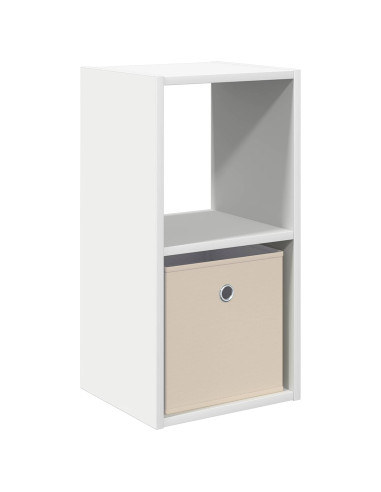 Comodino Bianco 30,5 x 27 x 59,5 cm Legno multistrato