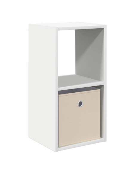 Comodino Bianco 30,5 x 27 x 59,5 cm Legno multistrato