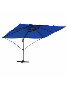 Ombrellone Azzurro 351 x 250 x 260 cm Poliestere e Alluminio 2