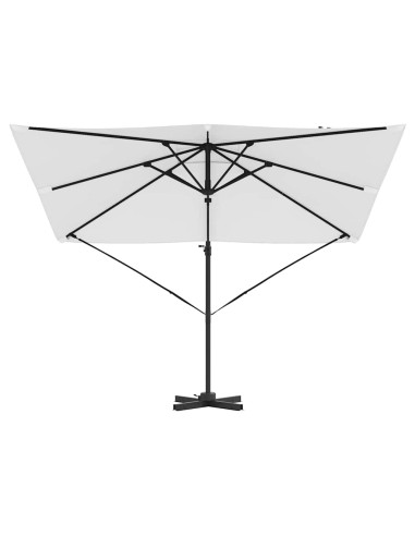 Parasol Roma Beige 286 x 284 x 265 cm Alluminio e Poliestere