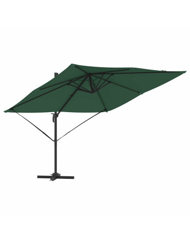 Parasol Roma Verde 286 x 284 x 265 cm Alluminio e Poliestere