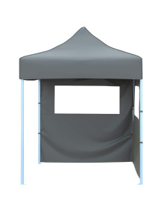 Tenda Party Antracite 200 x 200 x 315 cm Tessuto Oxford 2