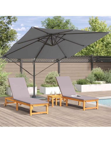 Parasol Roma Antracite 286 x 284 x 265 cm