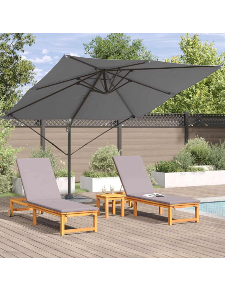 Parasol Roma Antracite 286 x 284 x 265 cm