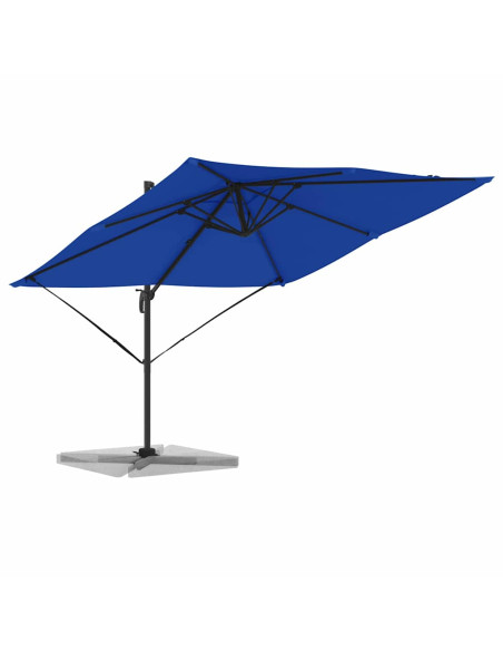Parasol Roma Blu 286 x 284 x 265 cm Alluminio e Poliestere