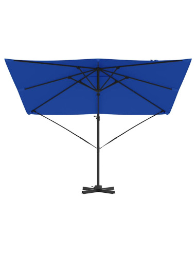 Parasol Roma Blu 286 x 284 x 265 cm Alluminio e Poliestere