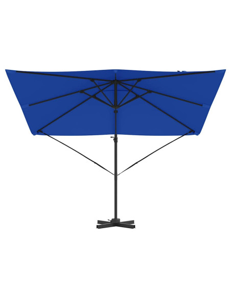 Parasol Roma Blu 286 x 284 x 265 cm Alluminio e Poliestere