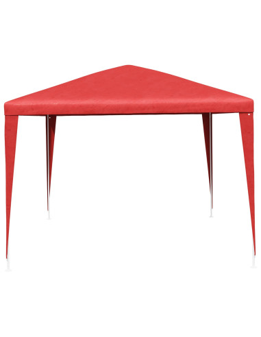 Tenda Party Rosso 400 x 300 x 255 cm PE e Acciaio