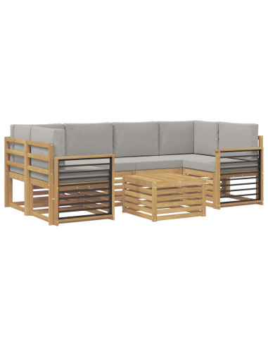 Set divani Legno di Acacia Massello