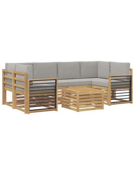 Set divani Legno di Acacia Massello