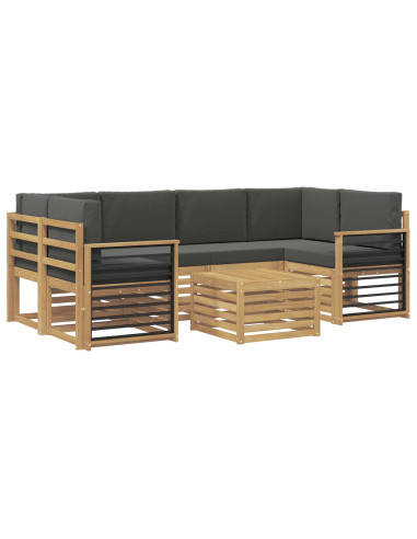 Set divani Legno di Acacia Massello