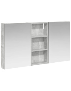 Set di Armadi da Bagno con porta 3 pcs 110 x 10,5 x 60,5 cm 2