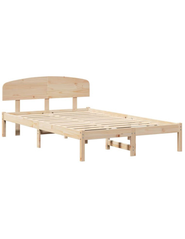 Struttura del letto Naturale 120 x 200 cm Pino massello