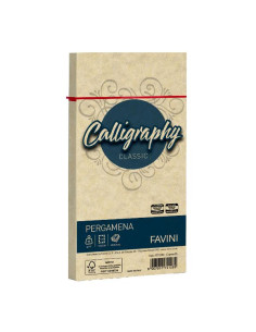 CF25 BUSTE PERGAMENA CREMA 11X22 2