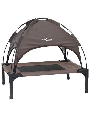Letto per Cani Marrone 76 x 62 x 70,5 cm Acciaio