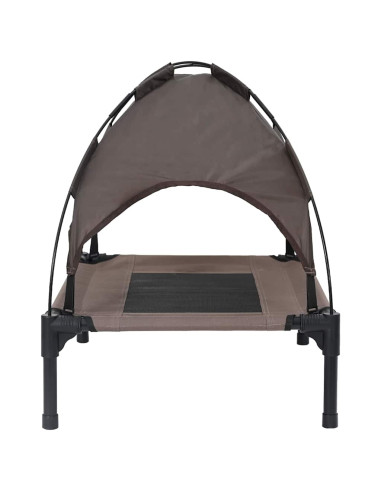 Letto per Cani Marrone 76 x 62 x 70,5 cm Acciaio