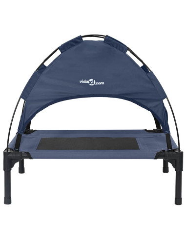 Letto per Cani Blu navy 76 x 62 x 70,5 cm Acciaio