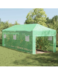 Serra con struttura pop-up Verde 290 x 870 x 315 cm Ferro