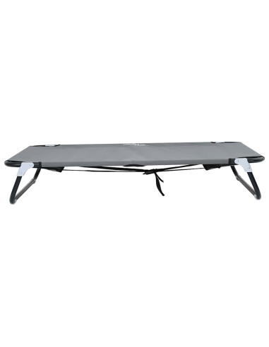 Letto per Cani Grigio chiaro 105 x 65 x 18 cm Acciaio