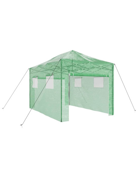 Serra con struttura pop-up Verde 280 x 410 x 315 cm Ferro