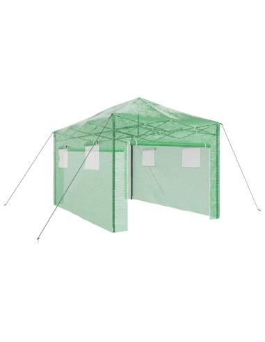 Serra con struttura pop-up Verde 290 x 430 x 315 cm Ferro
