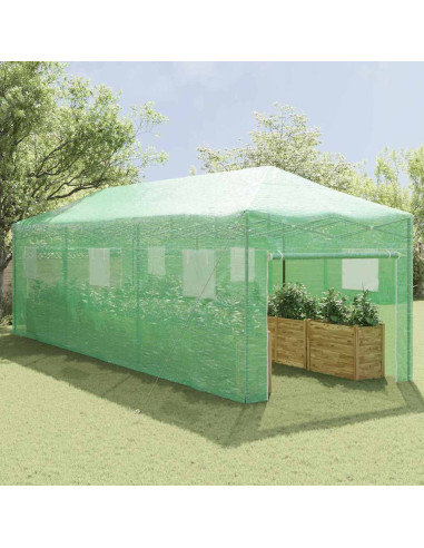 Serra con struttura pop-up Verde 290 x 870 x 315 cm Ferro