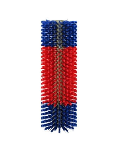 Spazzole per il bestiame Rosso e Blu 20 x 9 x 50 cm