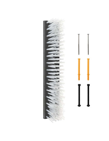 Spazzole per il bestiame Nero e Bianco 50 x 10 x 6.5 cm
